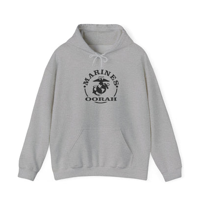 Marines Oorah Hoodie,  Heavy Blend™ Hooded Sweatshirt