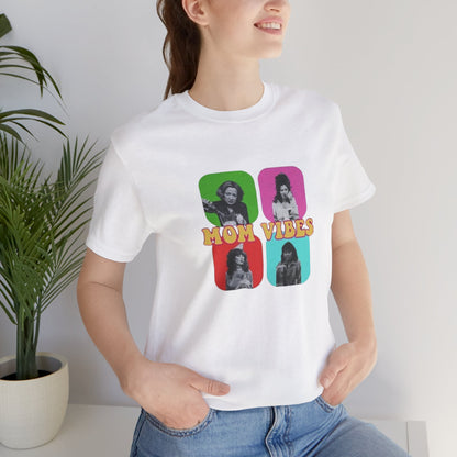 Mom Vibes 1 Jersey Short Sleeve Tee