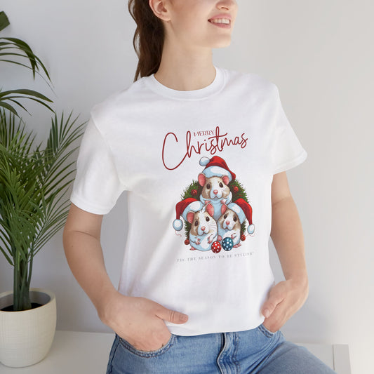 Merry Christmas, Tis' The Season,  Jersey Short Sleeve Tee