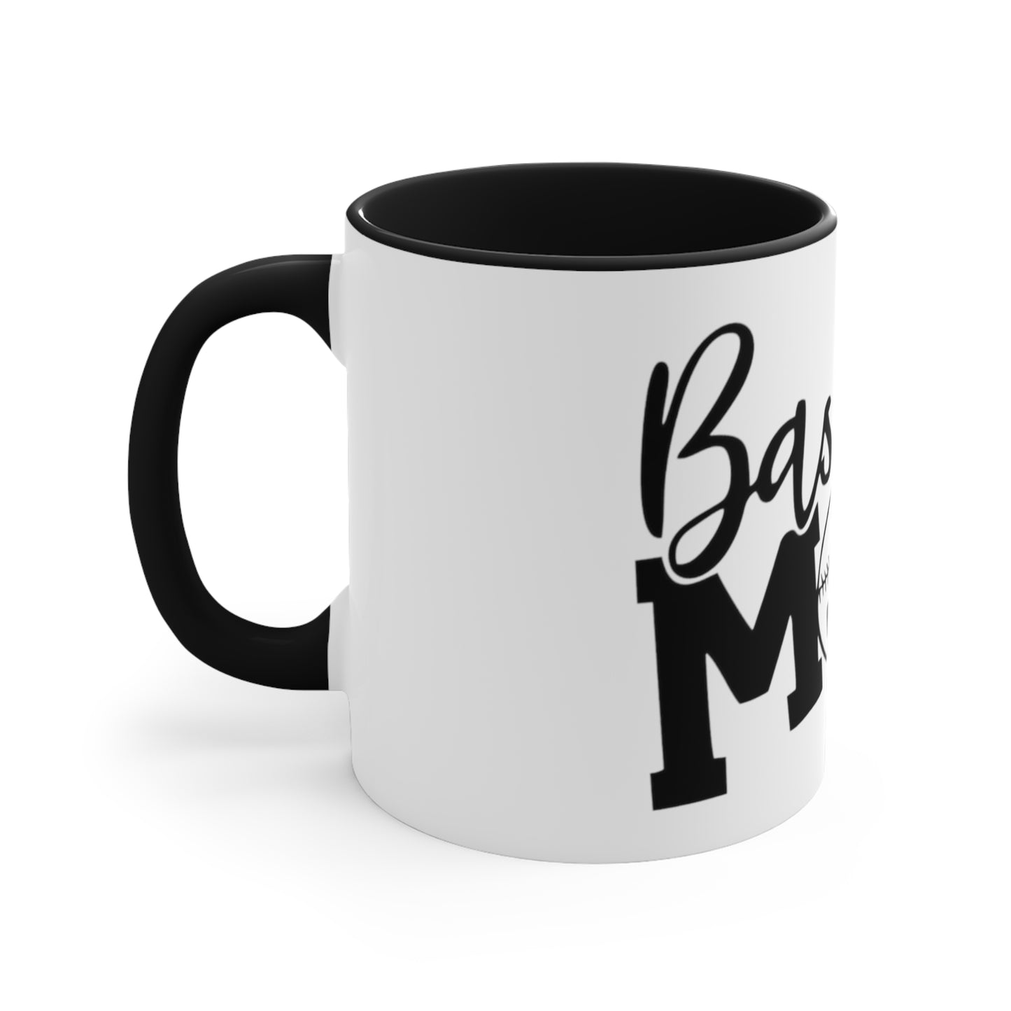 Baseball Mom, Accent Coffee Mug, 11oz