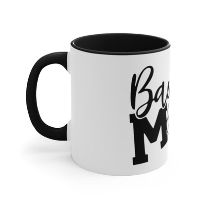 Baseball Mom, Accent Coffee Mug, 11oz