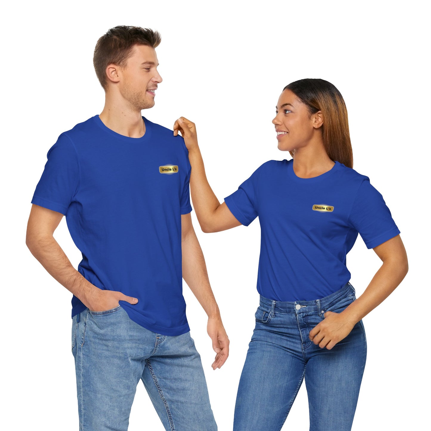 Specially Designed for - Uncle L's Catering, Where Food Has No Boarders Just Passports.  Jersey Short Sleeve Tee