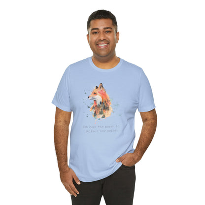 You Have The Power To Protect Yourself, Jersey Short Sleeve Tee