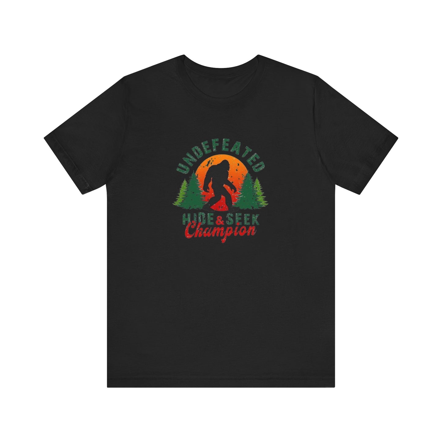 Undefeated Hide and Seek Champion, Short Sleeve Tee