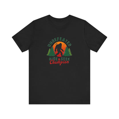 Undefeated Hide and Seek Champion, Short Sleeve Tee
