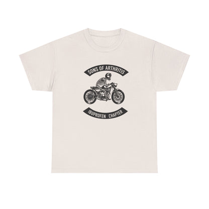 Sons of Arthritis Ibuprofen Chapter Heavy Cotton Tee
