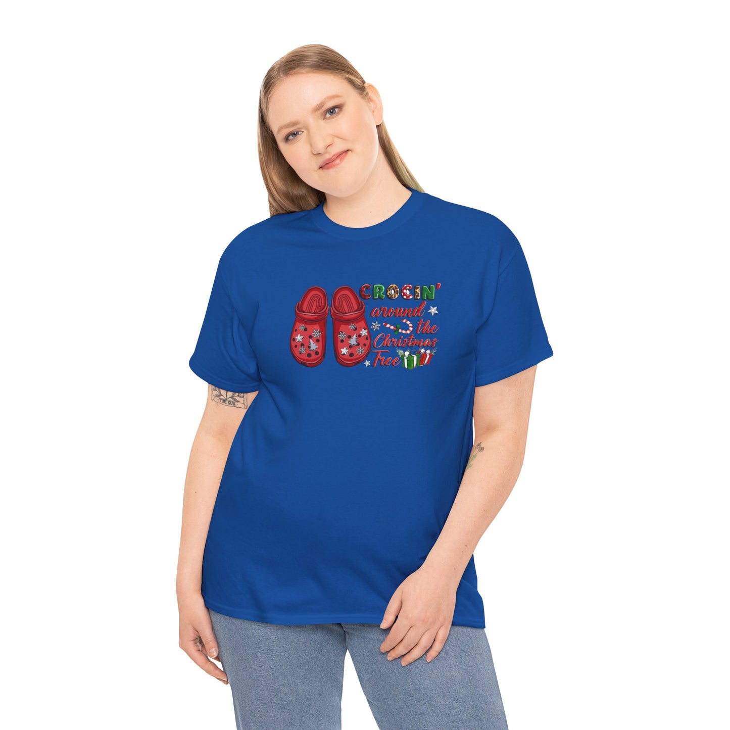 Crockin' Around the Christmas Tree, Heavy Cotton Tee