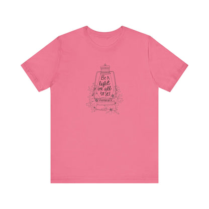 Be The Light For All To See, Jersey Short Sleeve Tee