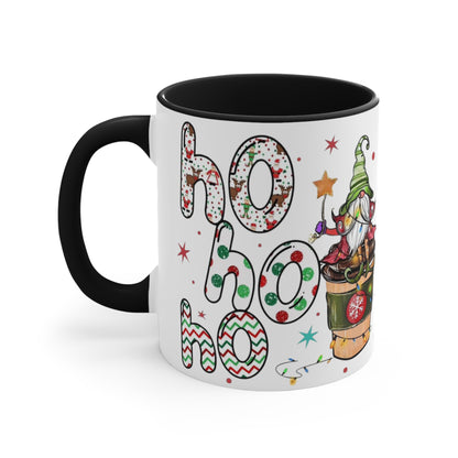 Ho, Ho, Ho, Accent Coffee Mug, 11oz