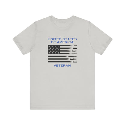 United States Of America Veteran, Jersey Short Sleeve Tee