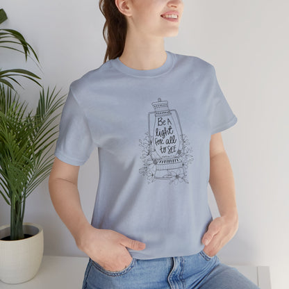 Be The Light For All To See, Jersey Short Sleeve Tee