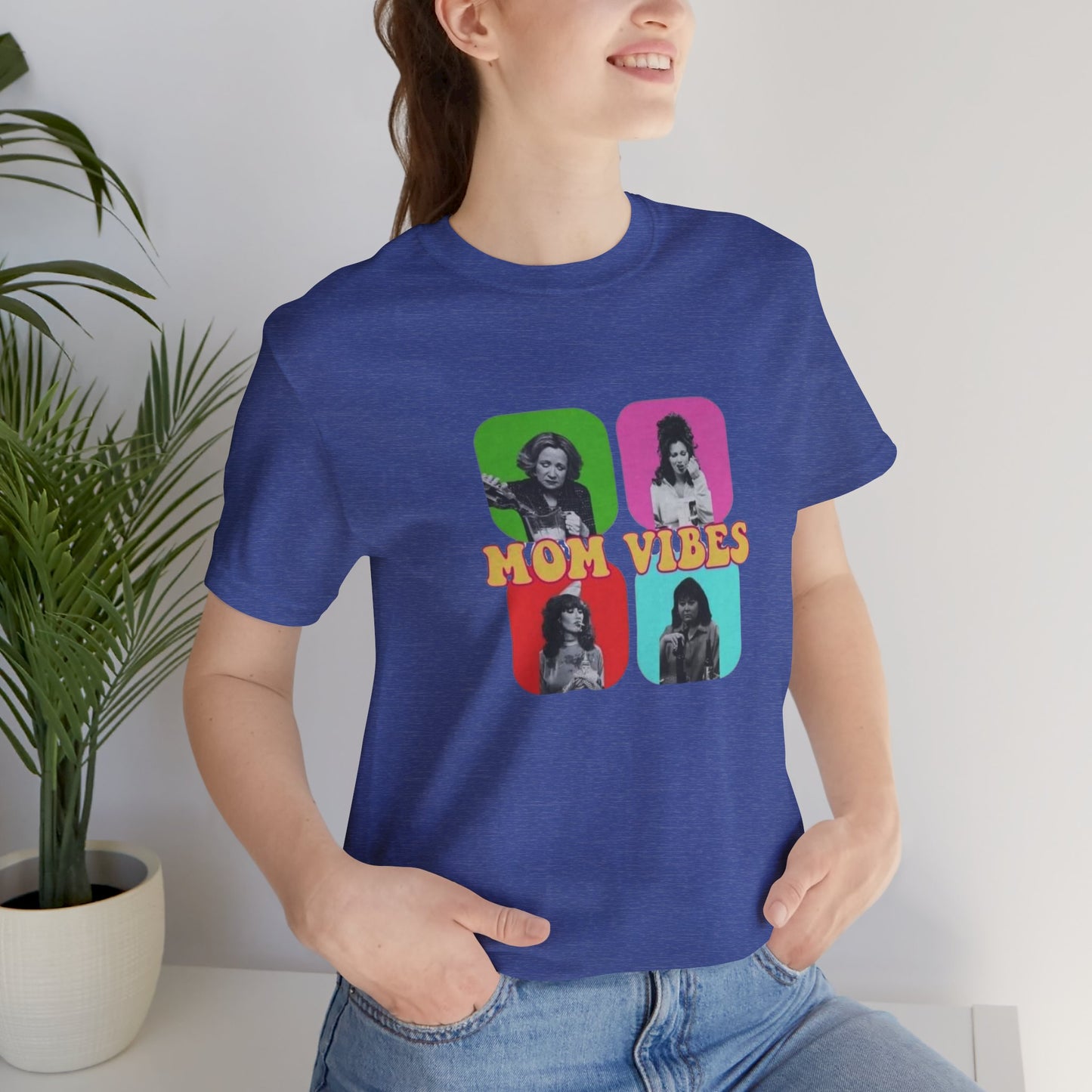 Mom Vibes 1 Jersey Short Sleeve Tee
