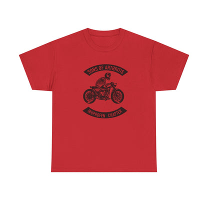 Sons of Arthritis Ibuprofen Chapter Heavy Cotton Tee
