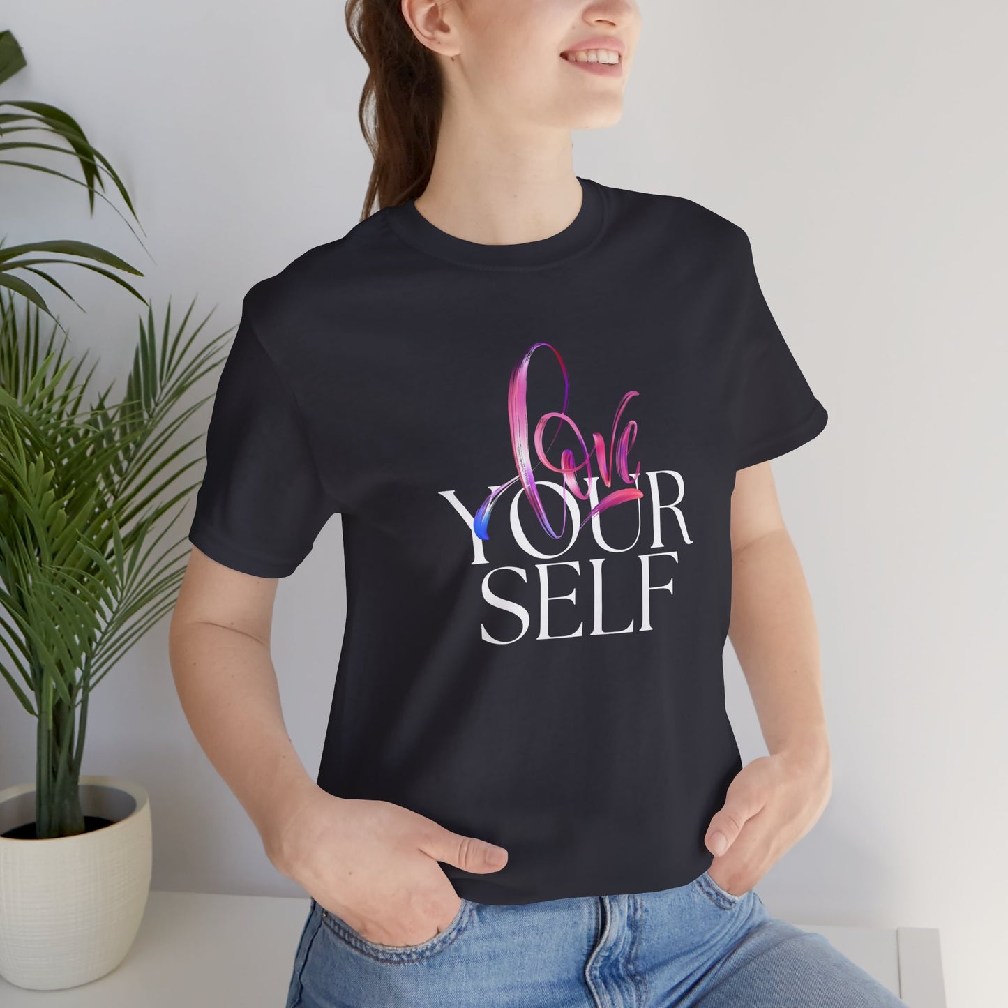 Love Yourself Jersey Short Sleeve Tee