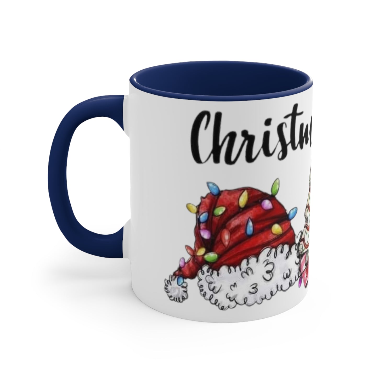 Christmas Junkie, Accent Coffee Mug, 11oz