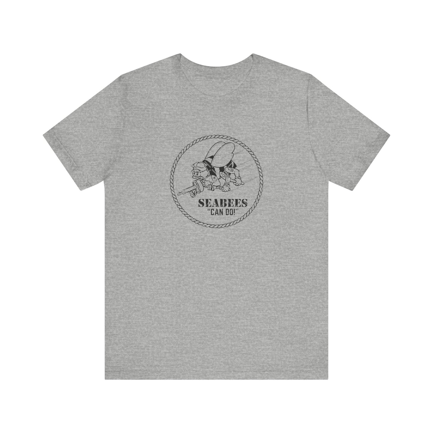 SEABEES Can Do, Jersey Short Sleeve Tee