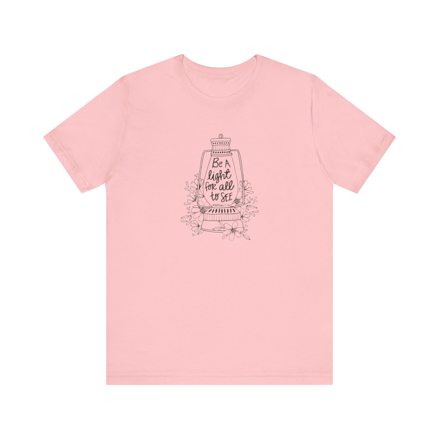 Be The Light For All To See, Jersey Short Sleeve Tee