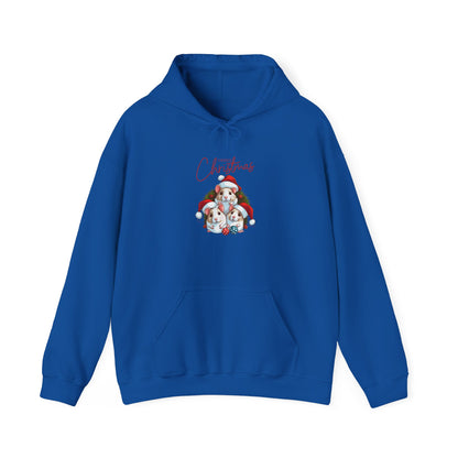 Merry Christmas Mice Hoodie, Heavy Blend™ Hooded Sweatshirt