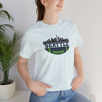 Seattle Skyline football, Jersey Short Sleeve Tee
