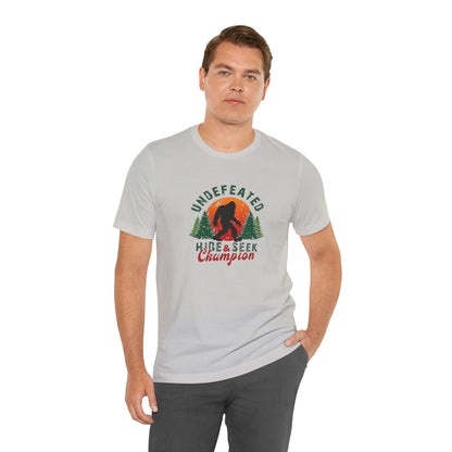 Undefeated Hide and Seek Champion, Short Sleeve Tee
