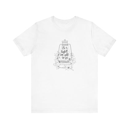 Be The Light For All To See, Jersey Short Sleeve Tee