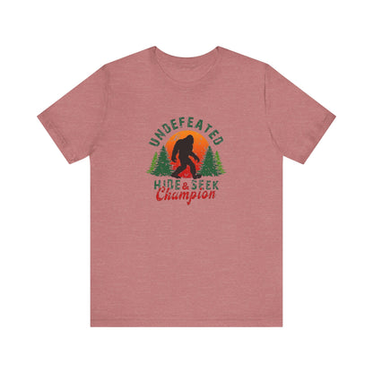 Undefeated Hide and Seek Champion, Short Sleeve Tee