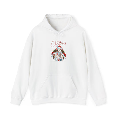 Merry Christmas Mice Hoodie, Heavy Blend™ Hooded Sweatshirt