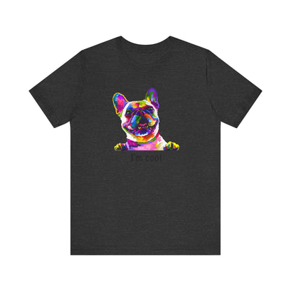I'm Cool English Bulldog, Jersey Short Sleeve Tee