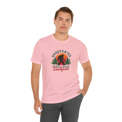 Undefeated Hide and Seek Champion, Short Sleeve Tee