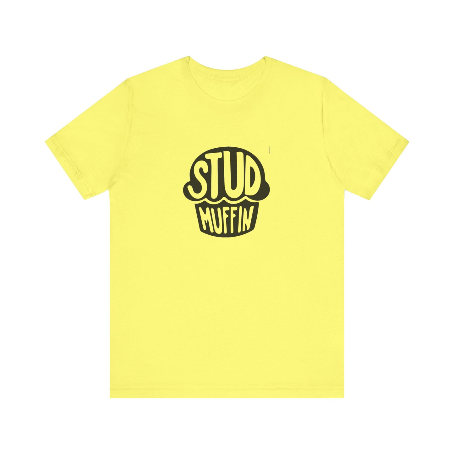 Stud Muffin, Unisex Jersey Short Sleeve Tee