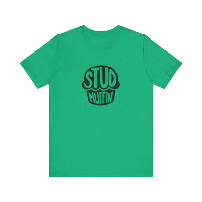 Stud Muffin, Unisex Jersey Short Sleeve Tee