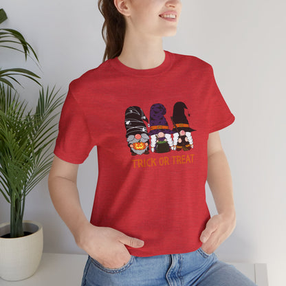 Trick Or Treat Gnomes, Jersey Short Sleeve Tee