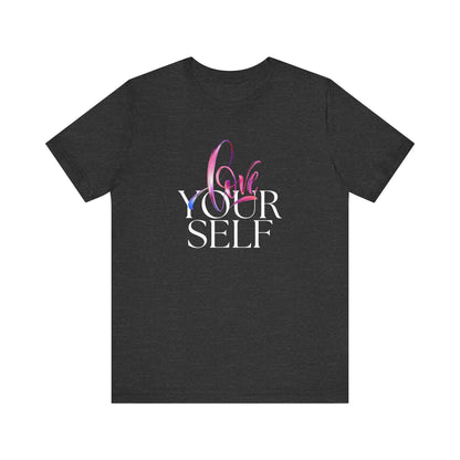 Love Yourself Jersey Short Sleeve Tee