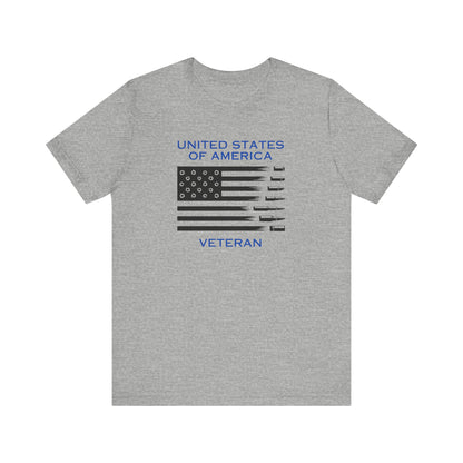 United States Of America Veteran, Jersey Short Sleeve Tee