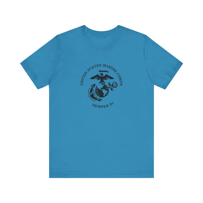 United States Marine Corps, Semper Fi, Jersey Short Sleeve Tee