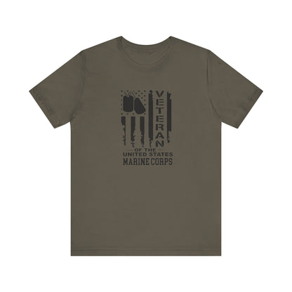 Veteran Of The United States Marine Corps, Jersey Short Sleeve Tee
