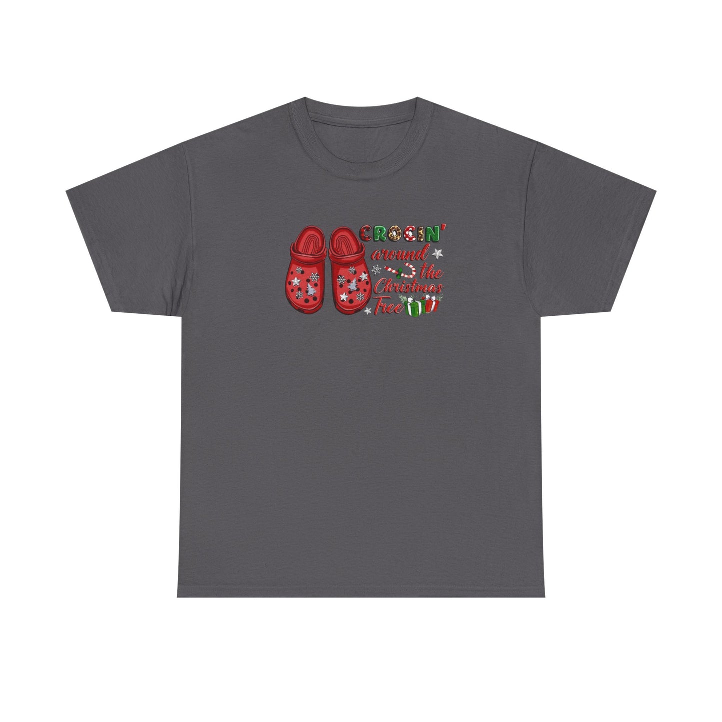 Crockin' Around the Christmas Tree, Heavy Cotton Tee