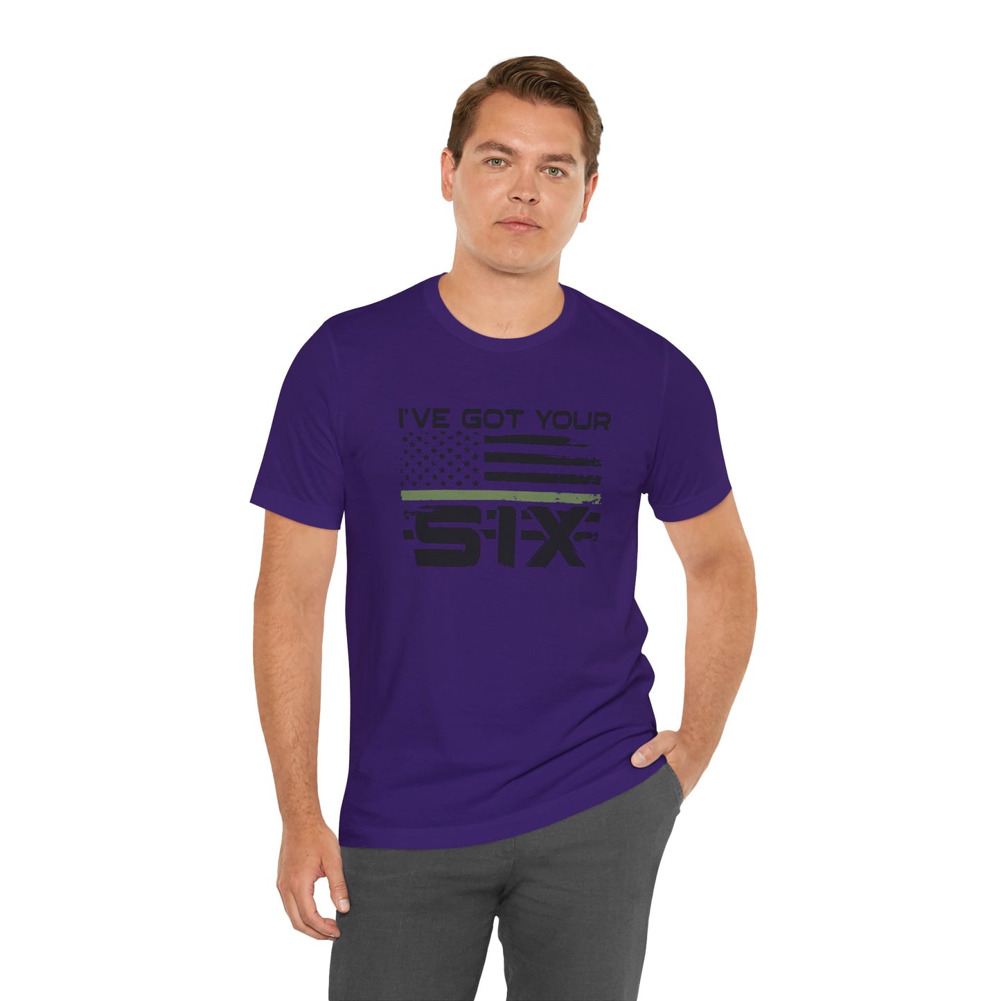 I've Got Your Six Jersey Short Sleeve Tee