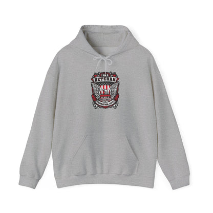 I Am A Veteran My Oath Of Enlistment Has No Expiration Date Hoodie Heavy Blend™ Hooded Sweatshirt