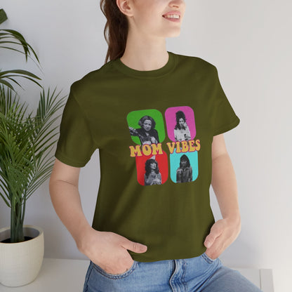 Mom Vibes 1 Jersey Short Sleeve Tee