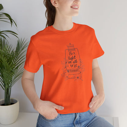 Be The Light For All To See, Jersey Short Sleeve Tee