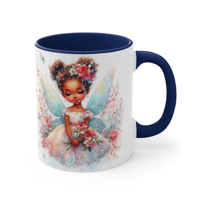 Fairy Girl 1, Accent Coffee Mug, 11oz