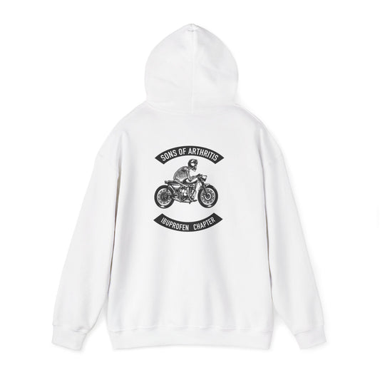 Sons of Arthritis, Ibuprofen Hoodie, Chapter Heavy Blend™ Hooded Sweatshirt