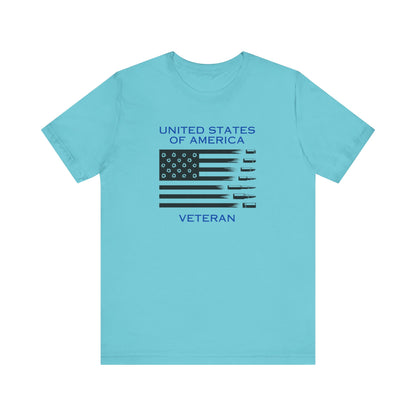 United States Of America Veteran, Jersey Short Sleeve Tee