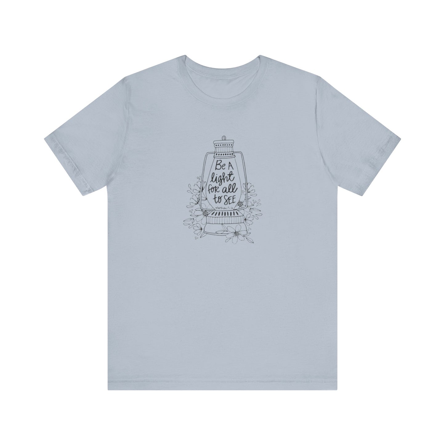 Be The Light For All To See, Jersey Short Sleeve Tee