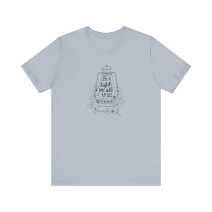 Be The Light For All To See, Jersey Short Sleeve Tee