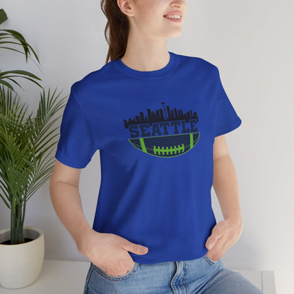 Seattle Skyline football, Jersey Short Sleeve Tee