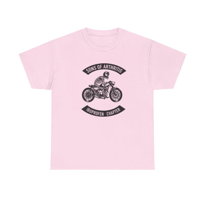 Sons of Arthritis Ibuprofen Chapter Heavy Cotton Tee