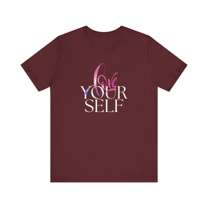Love Yourself Jersey Short Sleeve Tee