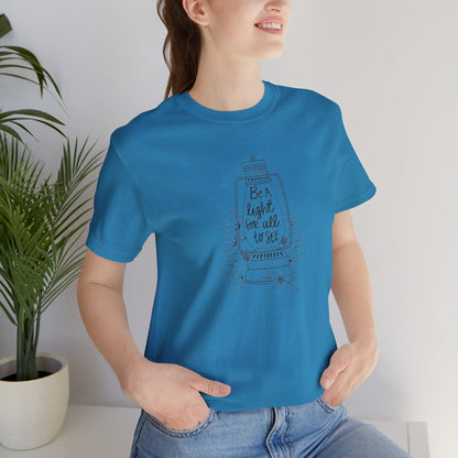 Be The Light For All To See, Jersey Short Sleeve Tee